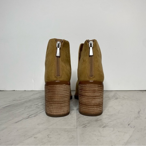 BP Brynne Tan Brown Faux Suede Bootie 8M - Picture 3 of 14